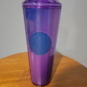 Purple/Blue Dome lid Starbucks Tumbler